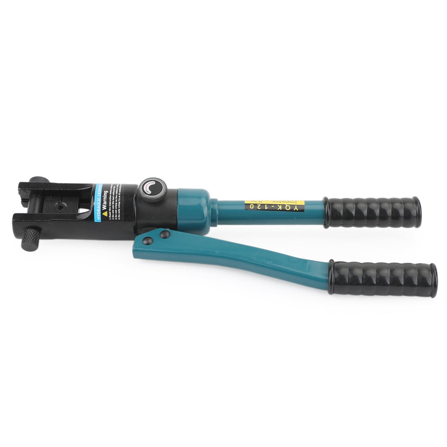 Crimpatrice per capicorda per cavo batteria filo idraulico migliorato 10T e 8 matrici nere