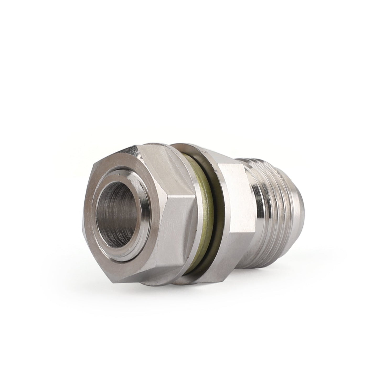 Adattatore per tappo di scarico della coppa dell'olio del turbo, raccordo da 10AN a M18x1,5 argento generico