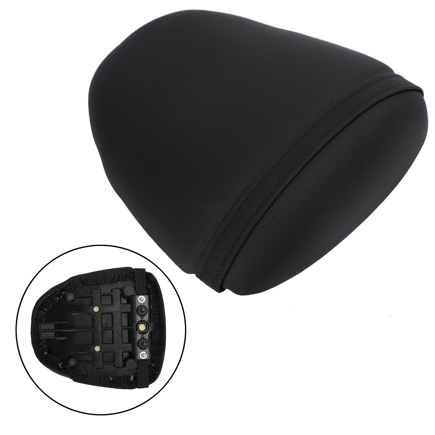 Cuscino sedile passeggero posteriore nero adatto per Suzuki Sv400 650 1998-2002 99 00 01 generico