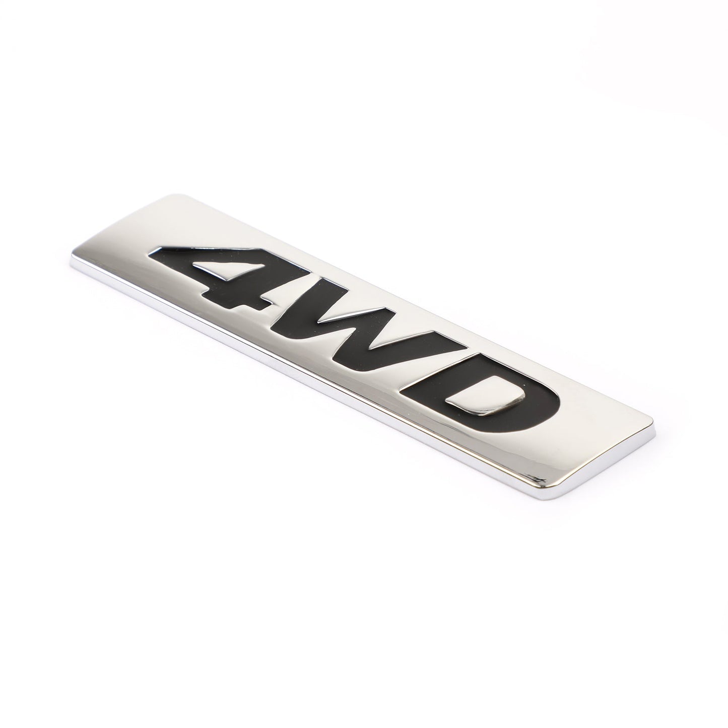 New Metal 4WD Emblem Car Fender Trunk Portellone Distintivo Decalcomanie Adesivo 4WD 4X4 SUV Generico