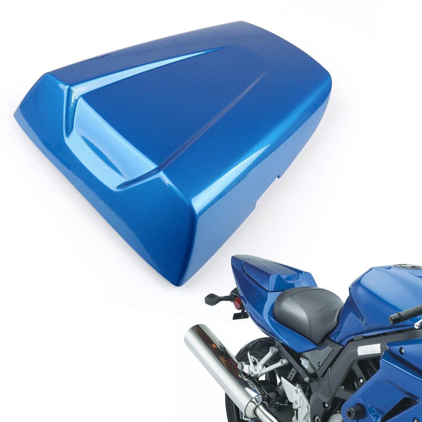SUZUKI SV650 SV1000 (2003-2013) Coprisedile passeggero passeggero posteriore Cowl 7 colori