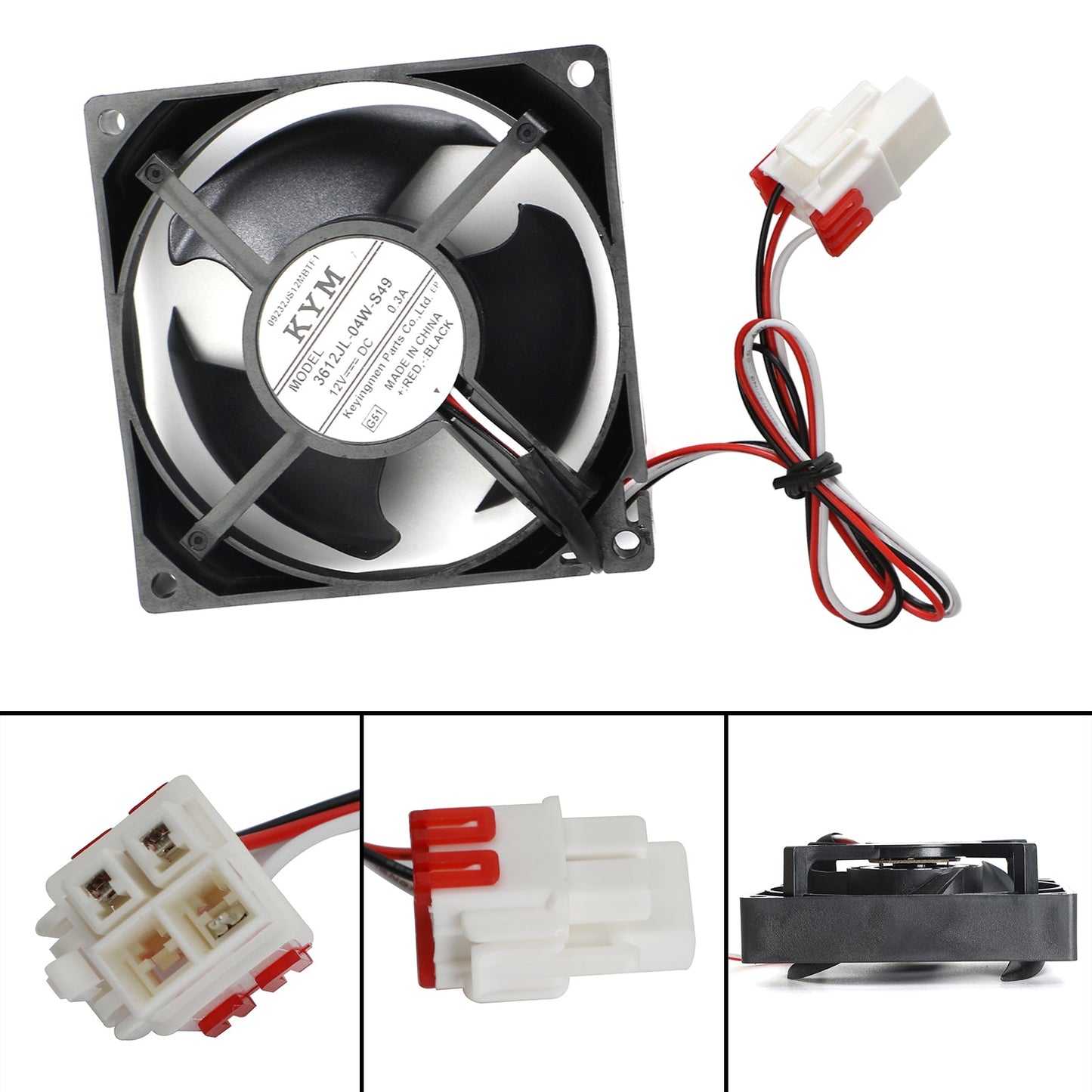 Assy del ventilatore del motore rotativo del congelatore del frigorifero di DC12V 0.3A per Samsung 3612JL-04W-S49