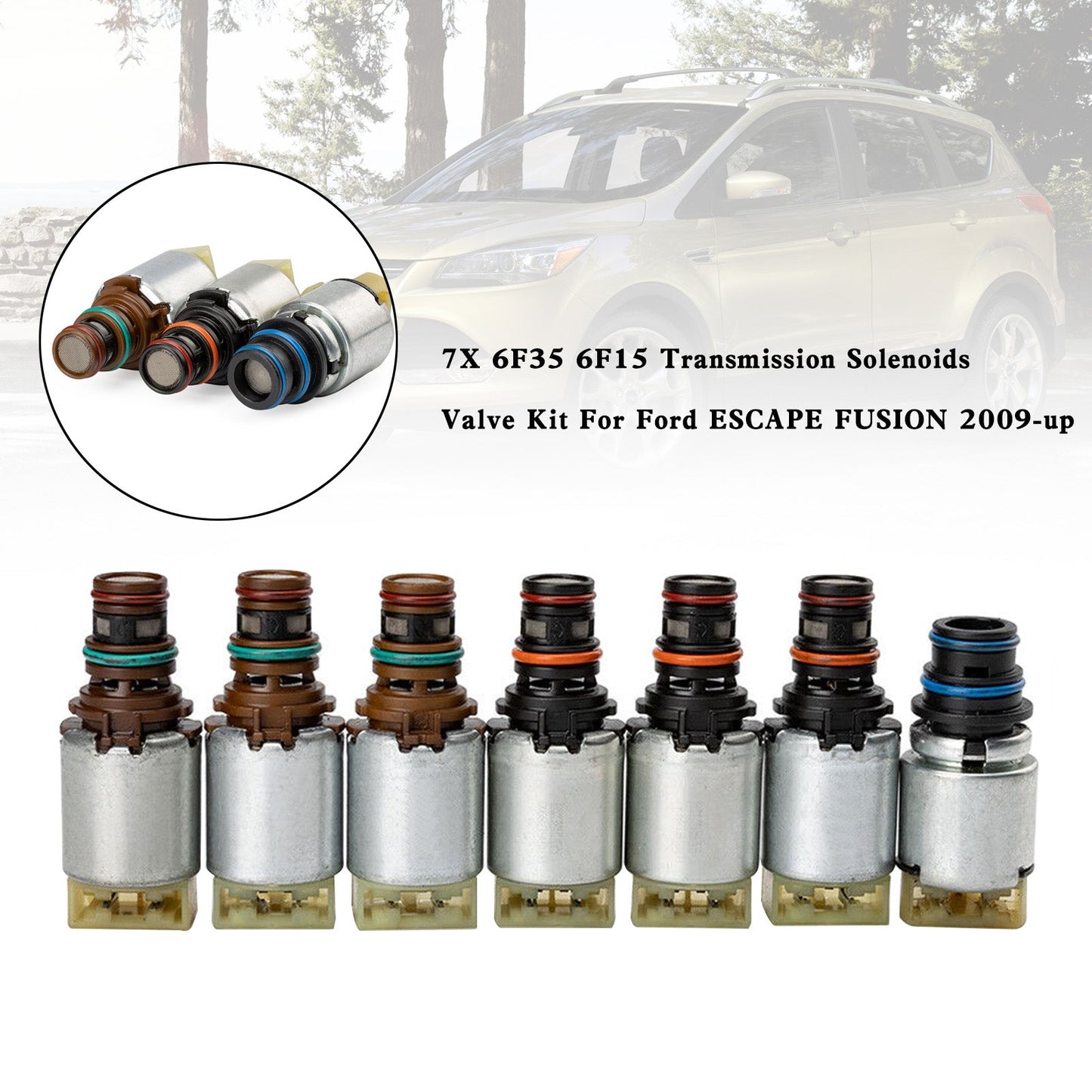 Kit elettrovalvola trasmissione Ford Escape 2008-2011 2.3L 2.5L V6 3.0L 7X 6F35 6F15