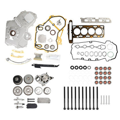 2010 Buick Lacrosse Chevrolet Equinox GMC Terrain Pontiac G62.4L Kit catena di distribuzione Pompa olio Selenoide Attuatore Kit coperchio ingranaggi HS26517PT 90537632 24424758