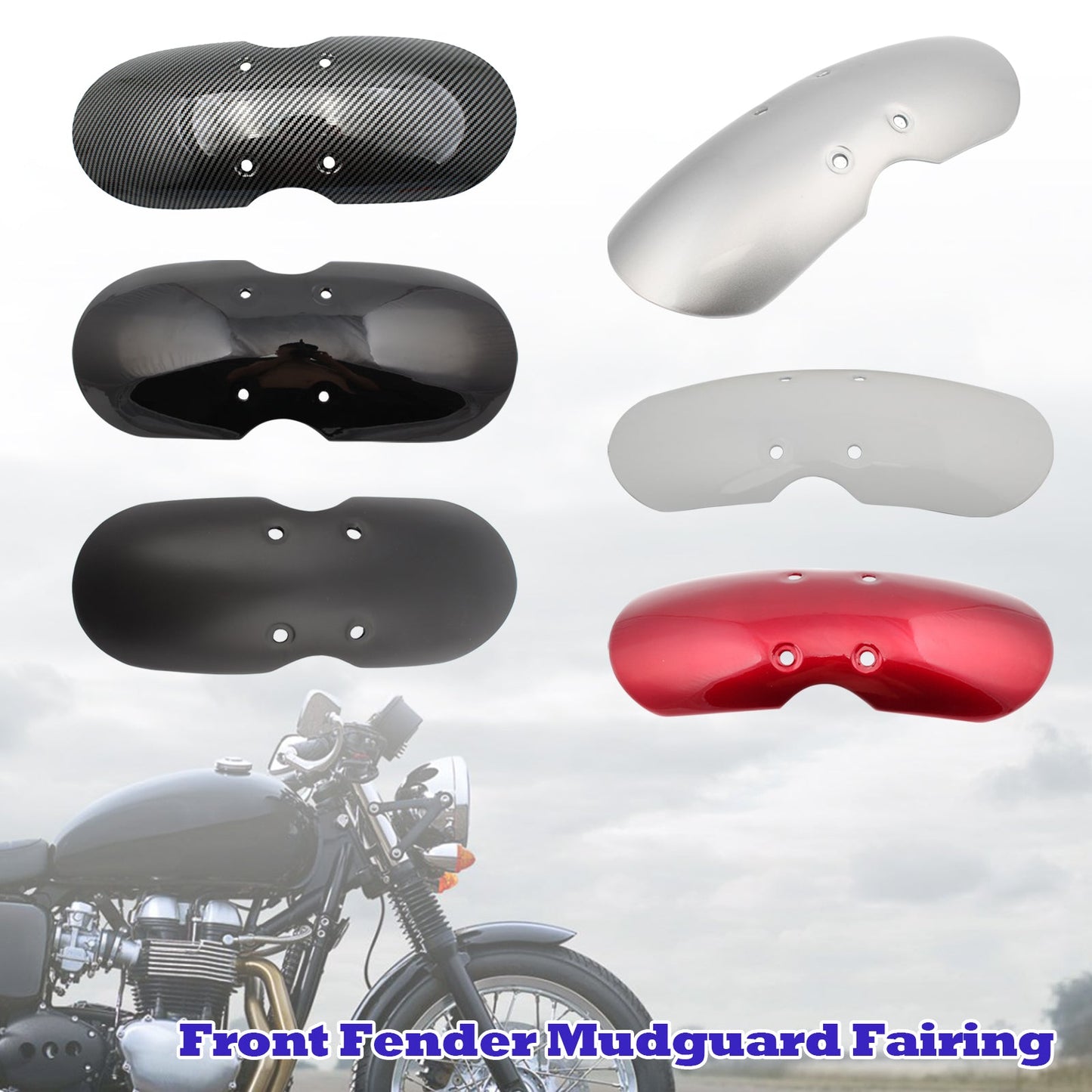 2001-2016 Bonneville T100 Scrambler Thruxton parafango parafango anteriore