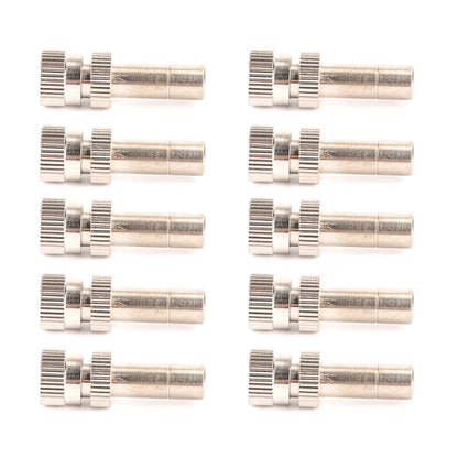 10x ugelli di nebulizzazione acqua mister cospargere per sistema di raffreddamento 0.012" spina rapida