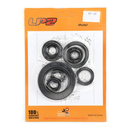 Kit paraolio motore completo - 8 pezzi per Honda CR250R 88-91 CR500R 89-01 CR-250R Generico