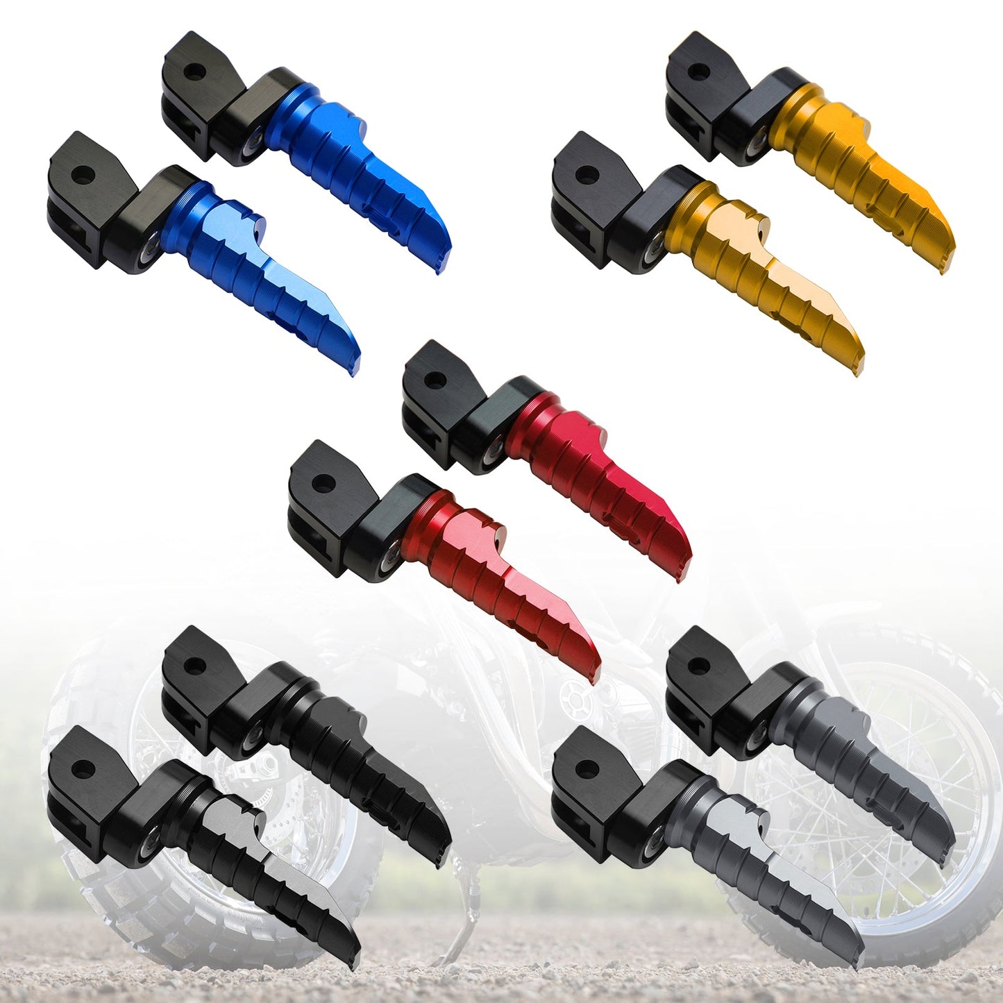 Pedane anteriori Pedane adatte per DUCATI MONSTER 821 937 950 1100/S/EVO 1200/S/R