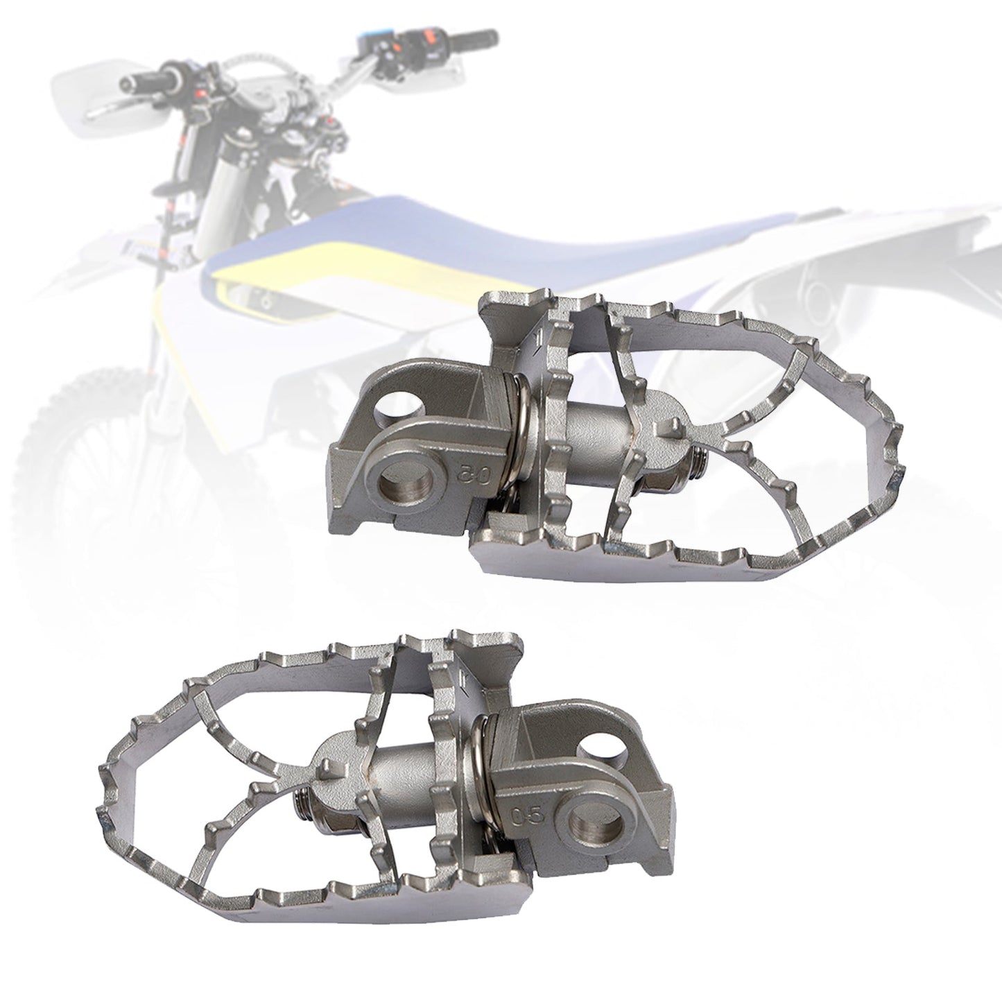 Pedane anteriori Pedane adatte per Husqvarna 701 Enduro 16-23 norden 901 22-23
