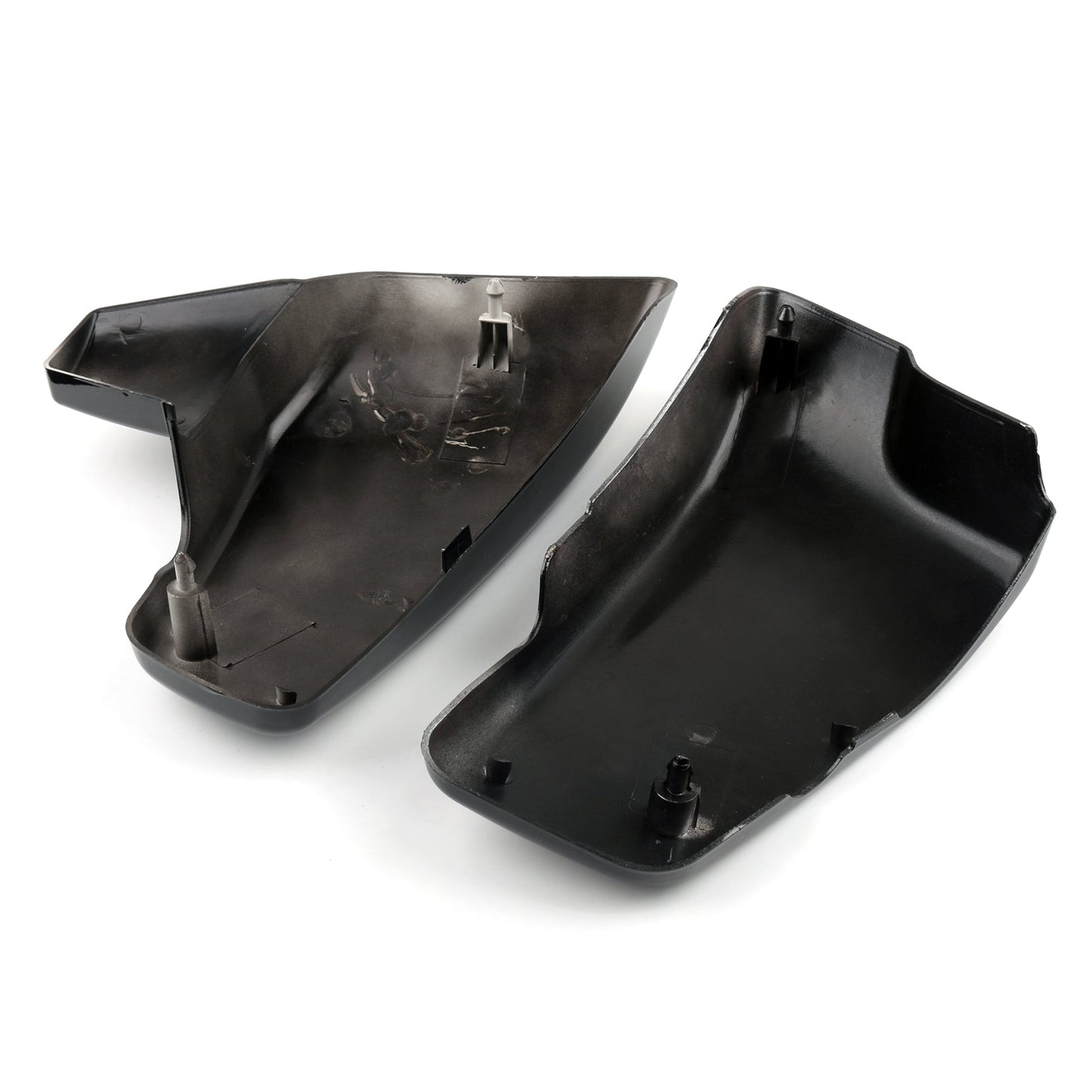 Coperchi laterali batteria in ABS per Honda VT600 Shadow VLX600 Deluxe 1999-2007 nero