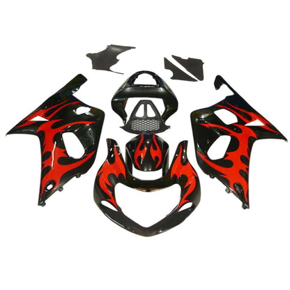 Amotopart Suzuki GSXR1000 2000-2002 K1 K2 Kit carena Carrozzeria Plastica ABS