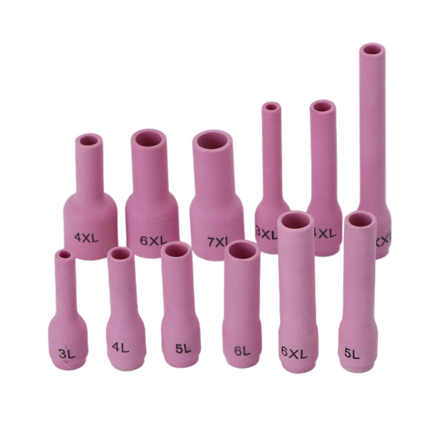 46Pcs Tig Gas Lens Collet Body Misura assortita Fit Tig Welding Torch Wp9 20 25