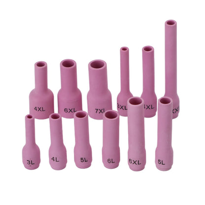 46Pcs Tig Gas Lens Collet Body Misura assortita Fit Tig Welding Torch Wp9 20 25