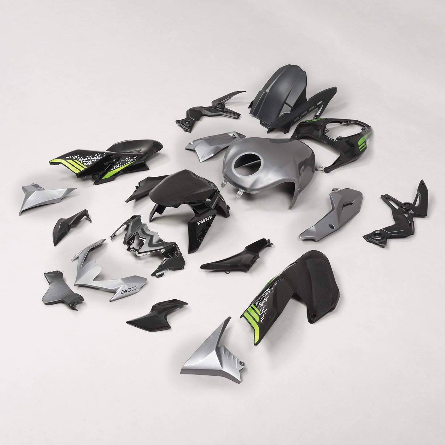 Carenatura per carrozzeria in plastica ABS ad iniezione adatta per Kawasaki Z900 2020-2024 Generico