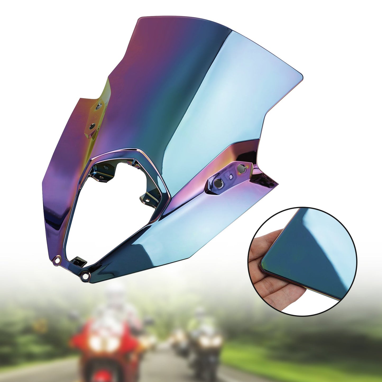 Protezione parabrezza per parabrezza Kawasaki NINJA 650 ER6F 2020-2025