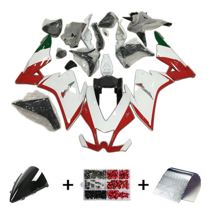 Amotopart Aprilia RSV4 1000 2009-2015 Kit Carena Carrozzeria Plastica ABS