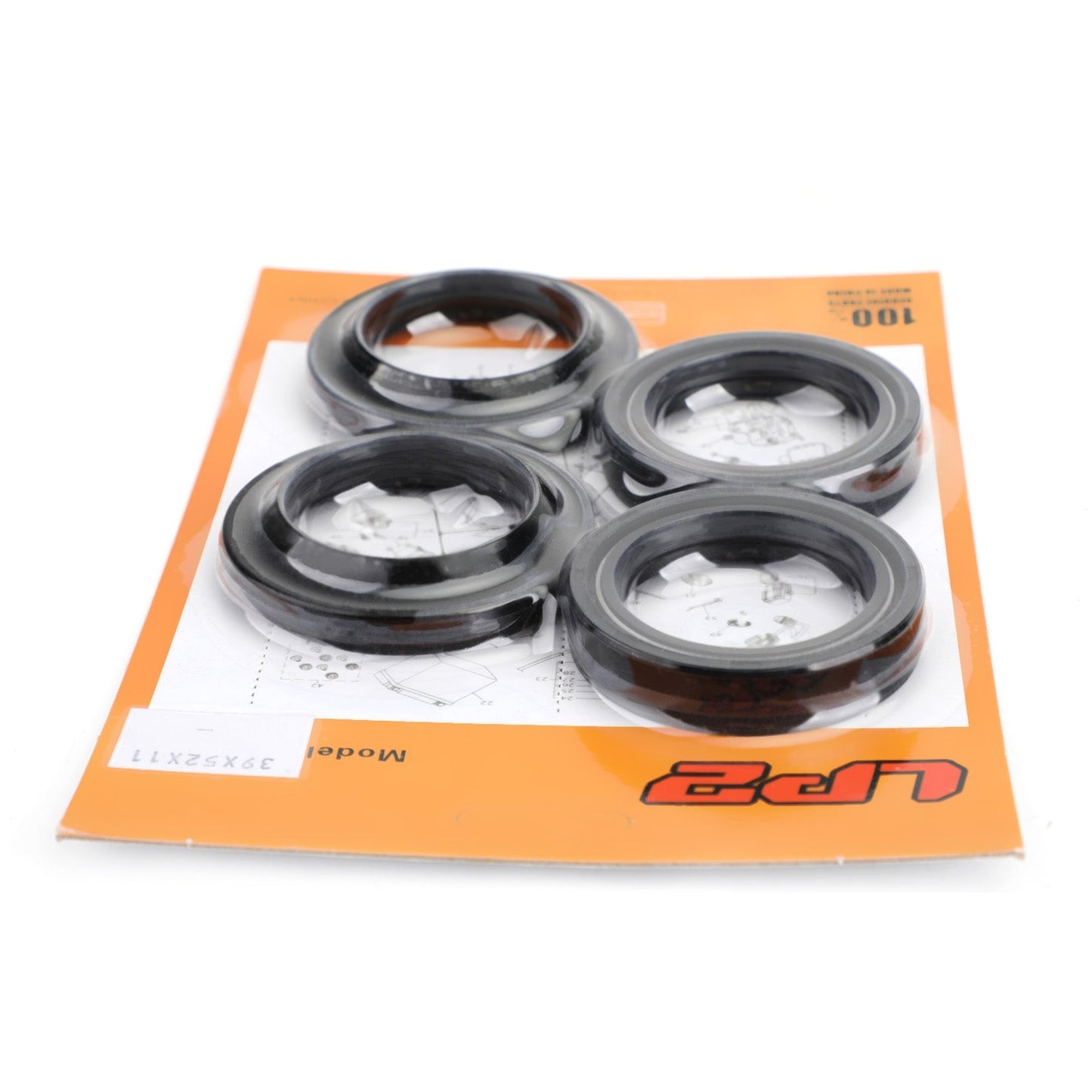 Kit Parapolvere Olio Forcella per Kawasaki EJ 400 650 800 ZR250 92049-1391 92049-1515 Generico