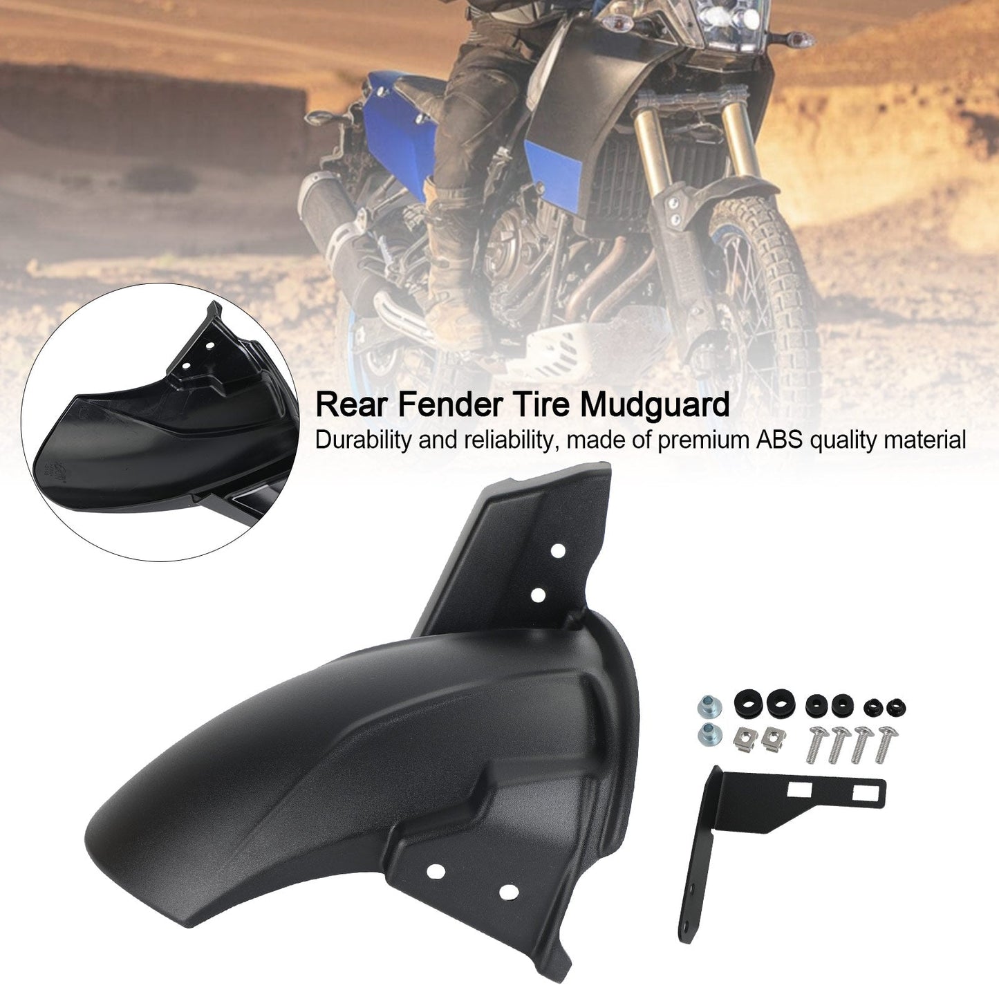 Parafango ruota posteriore Parafango pneumatico per YAMAHA Tenere 700 XT700Z 2019-2023 Generico