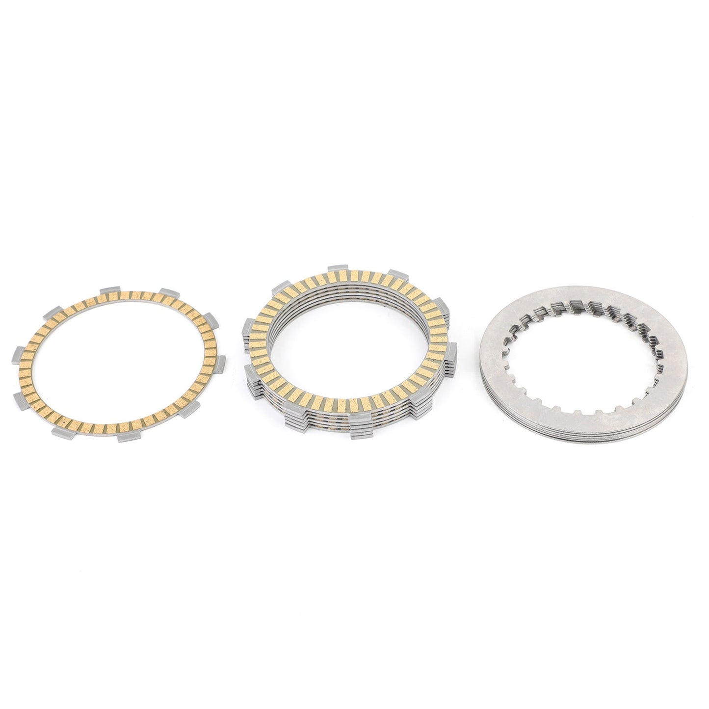 Kit frizione in ferro e dischi di attrito per Honda CRM250 CB400 CL400 XR400 1994-2008 Generico
