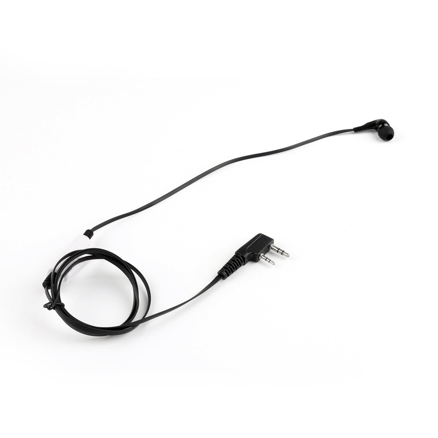 5x Auricolare Auricolare Per Kenwood BAOFENG TYT LINTON UV-5R TG-UV2 A Due Vie Nero