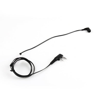 5x Auricolare Auricolare Per Kenwood BAOFENG TYT LINTON UV-5R TG-UV2 A Due Vie Nero