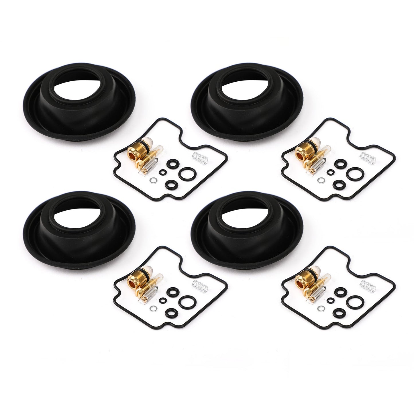 Kit riparazione carburatore pistone diaframma in gomma per Bandit GSF1200 GSF1200S 01-05 Generico