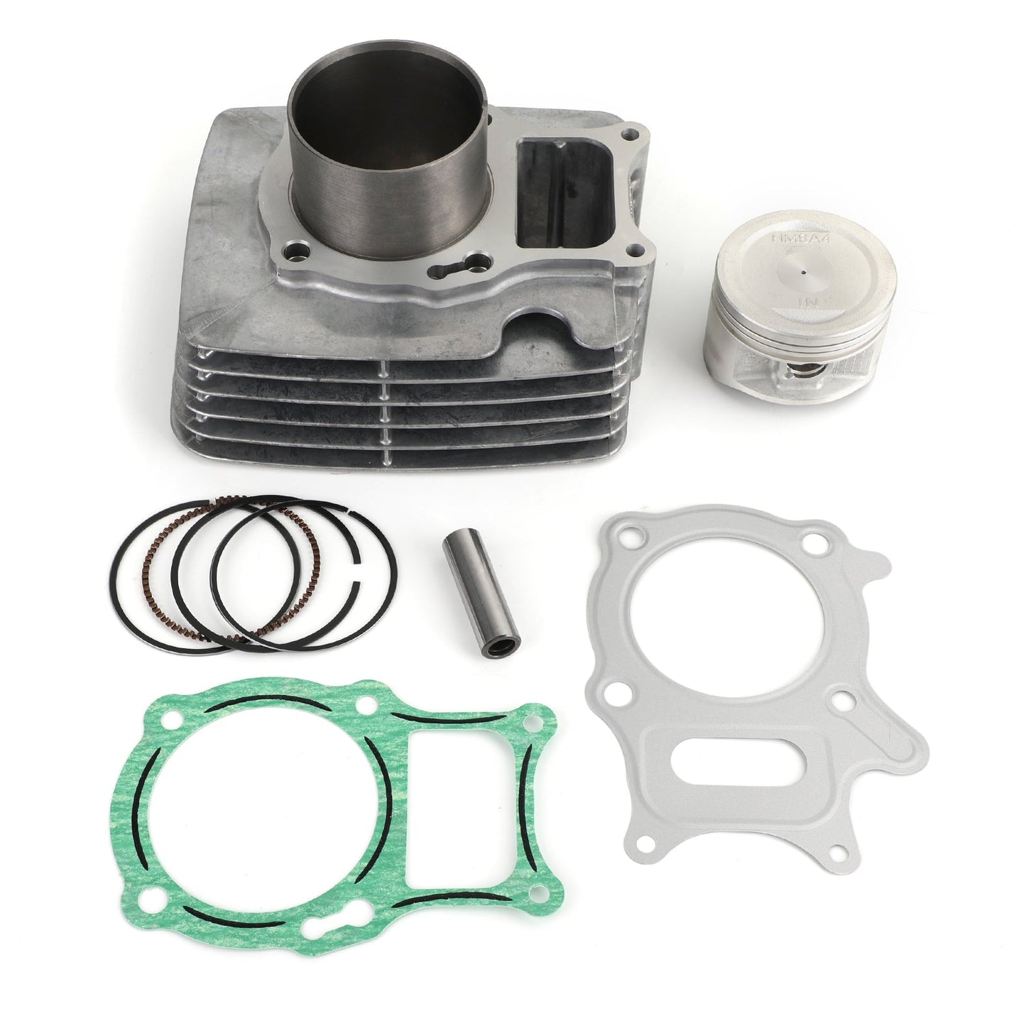 Areyourshop CILINDRO PISTONE GUARNIZIONE TOP END KIT Fit per Honda TRX250 E EX RECON TE TM 97-20 Generico