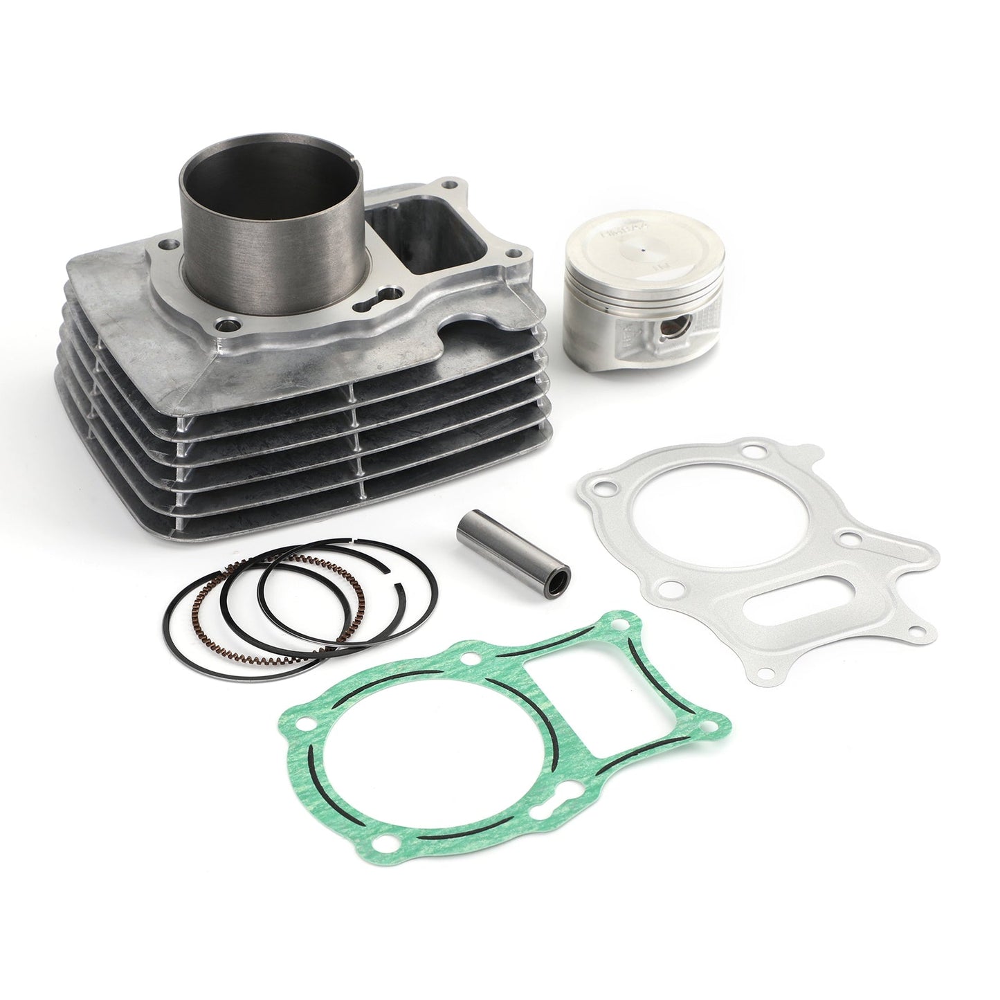 Areyourshop CILINDRO PISTONE GUARNIZIONE TOP END KIT Fit per Honda TRX250 E EX RECON TE TM 97-20 Generico