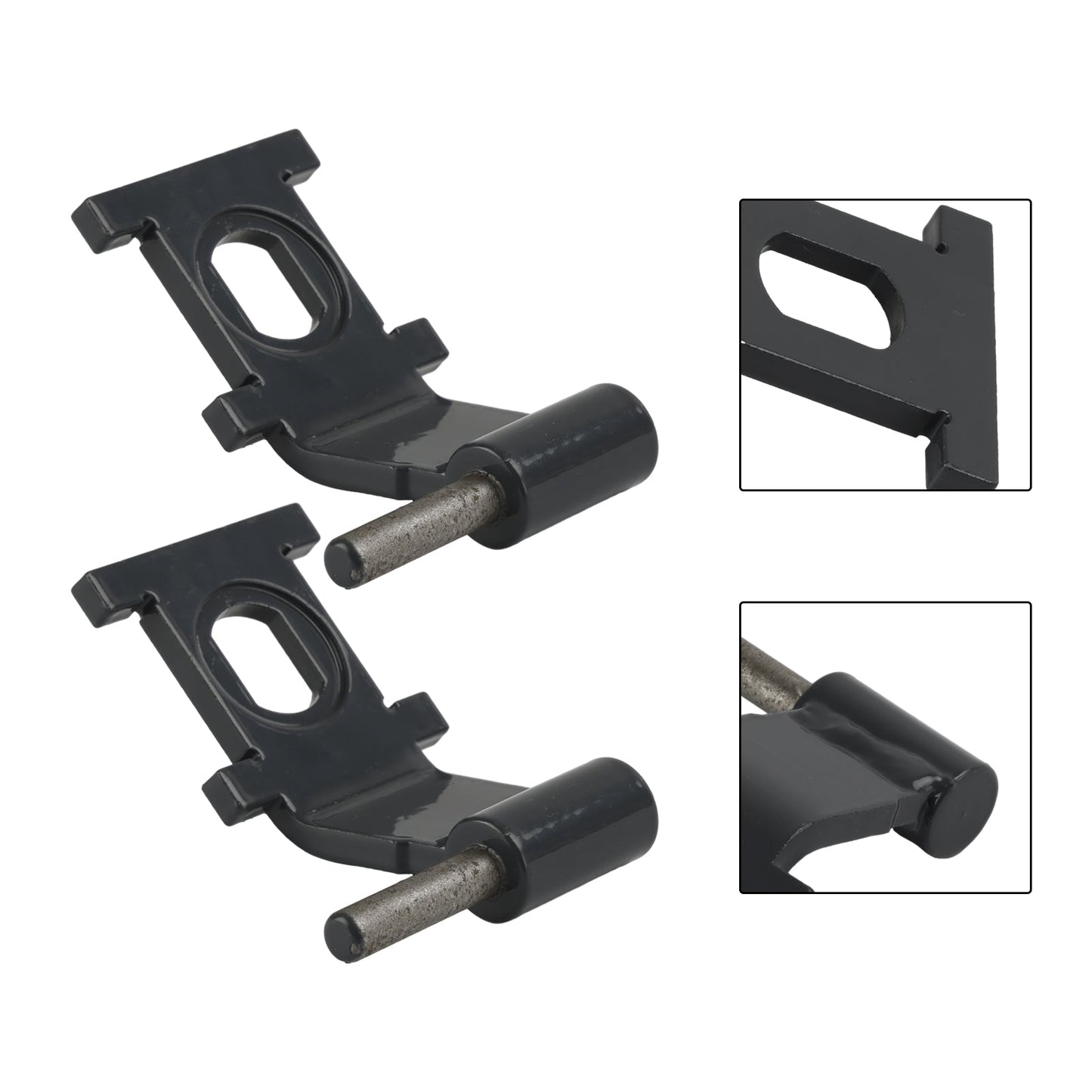 2PCS 7193725 Cerniera della porta della cabina per Bobcat T450 T550 T590 T595 T630 T650 T740 T750