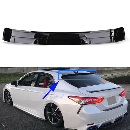 Spoiler sul tetto del lunotto posteriore nero lucido Fit Toyota Camry LE SE XSE XLE 2018-2023 Generico