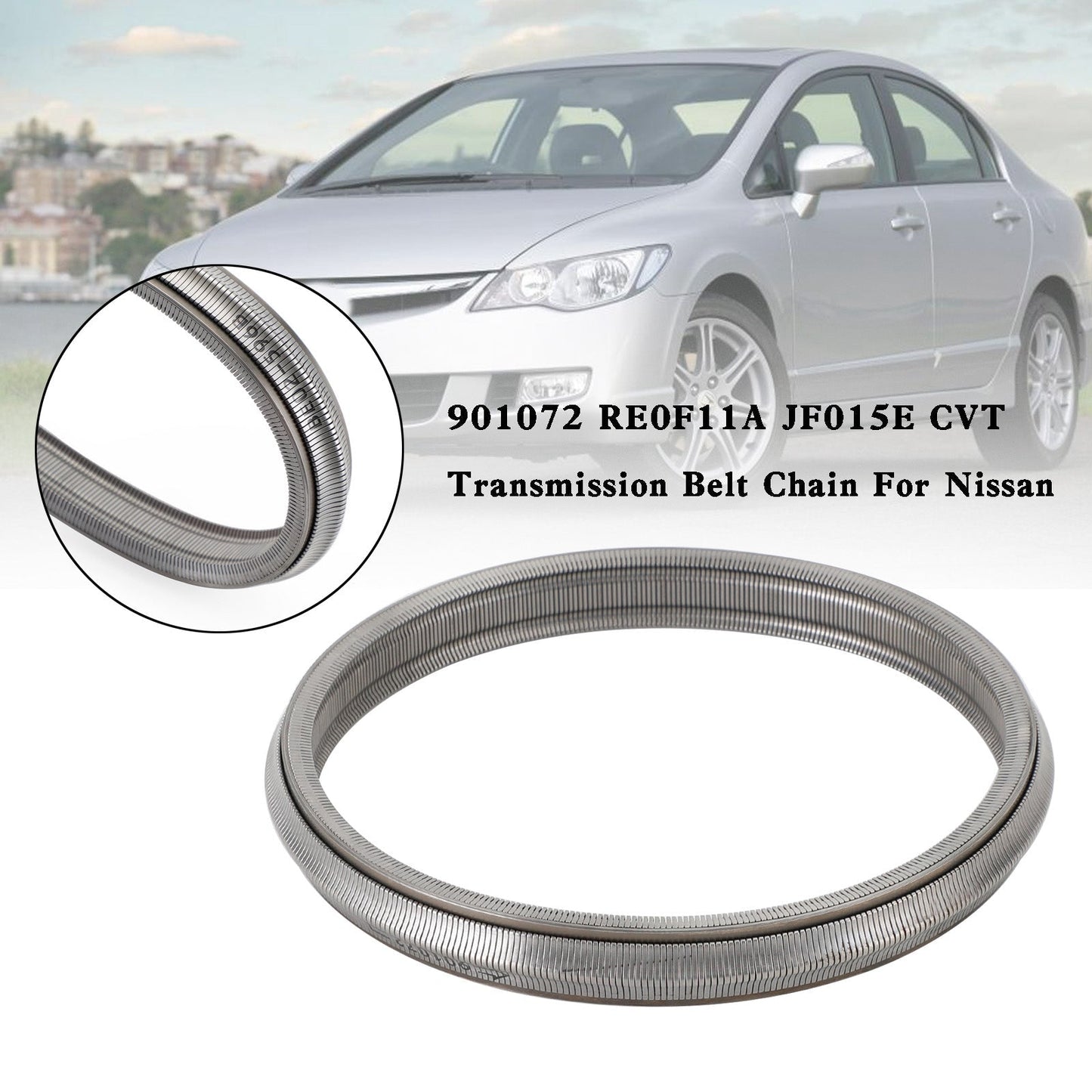 2013-2014 X427A Nissan Sentra 901072 RE0F11A JF015E CVT Trasmissione Cinghia Catena