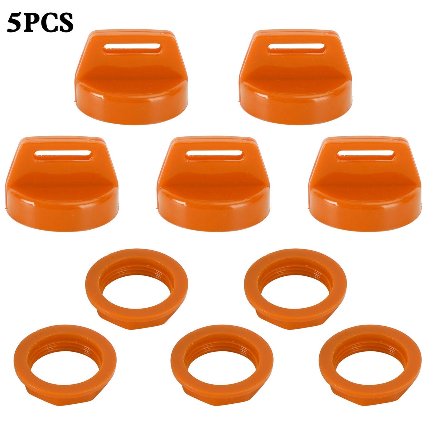 Polaris Ranger 400 500 570 800 900 1000 5433534 5 pezzi coperchio interruttore a chiave arancione