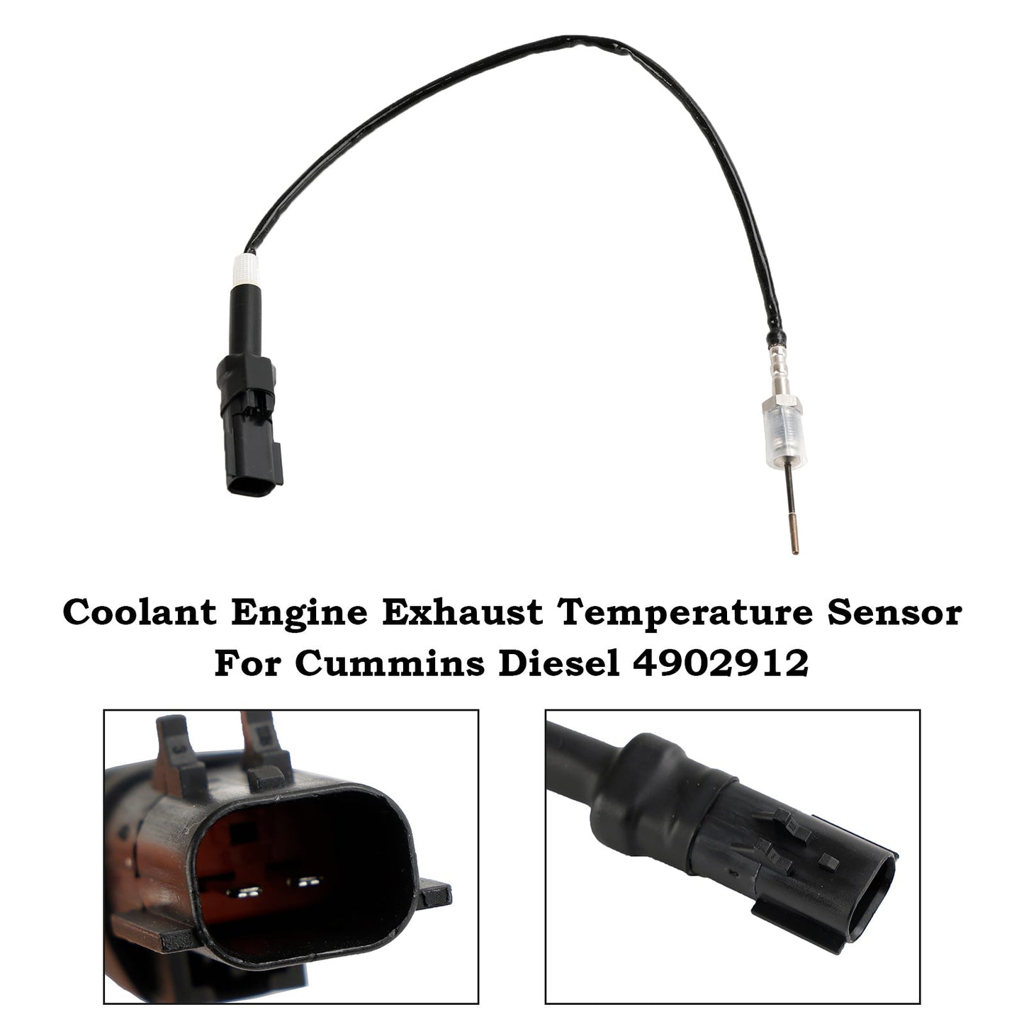 Sensore temperatura scarico motore liquido di raffreddamento per Cummins Diesel 4902912