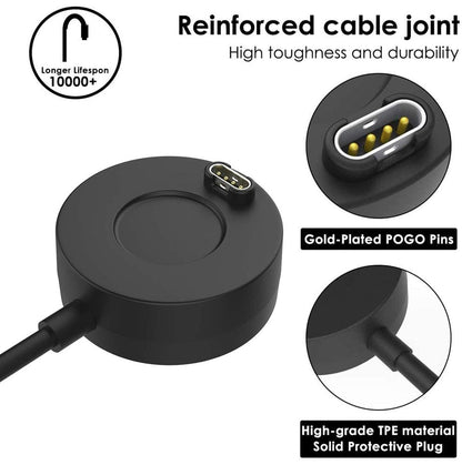 Cavo di ricarica per caricabatterie USB adatto per Garmin Fenix 5 5S 5X 6X 6S Plus