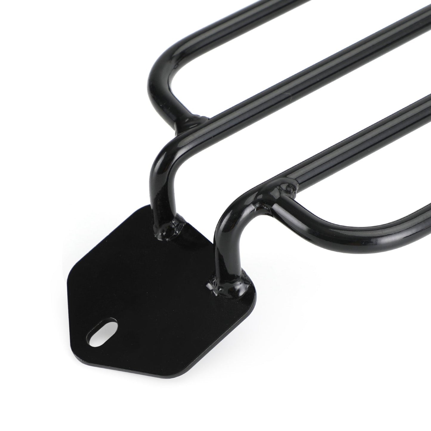 Portapacchi posteriore nero adatto per Honda CMX 1100 Rebel 1100, DCT 2021+ Generico