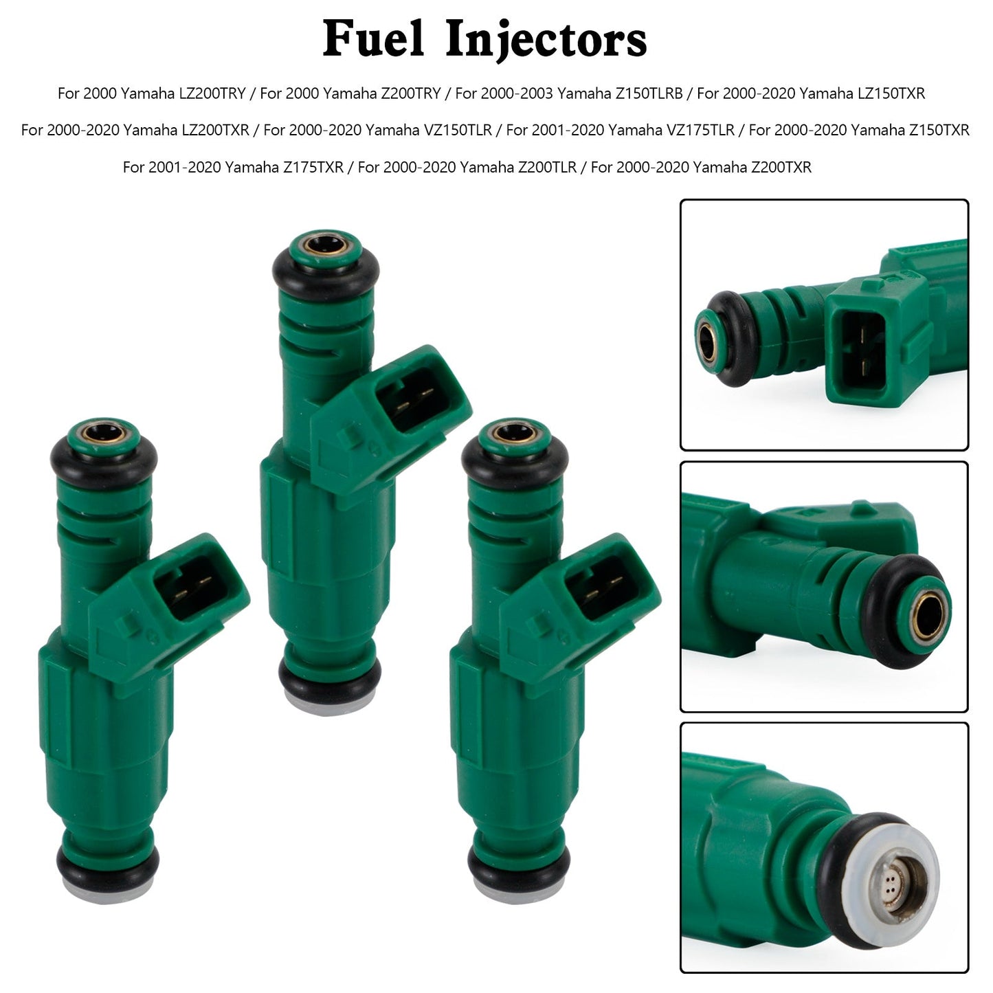 3PCS 006-623 Iniettore di Carburante 420874432 Per Sea Doo Speedster RXP-X RXT-X 255 1503CC