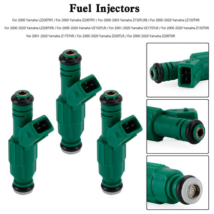 3PCS 006-623 Iniettore di Carburante 420874432 Per Sea Doo Speedster RXP-X RXT-X 255 1503CC