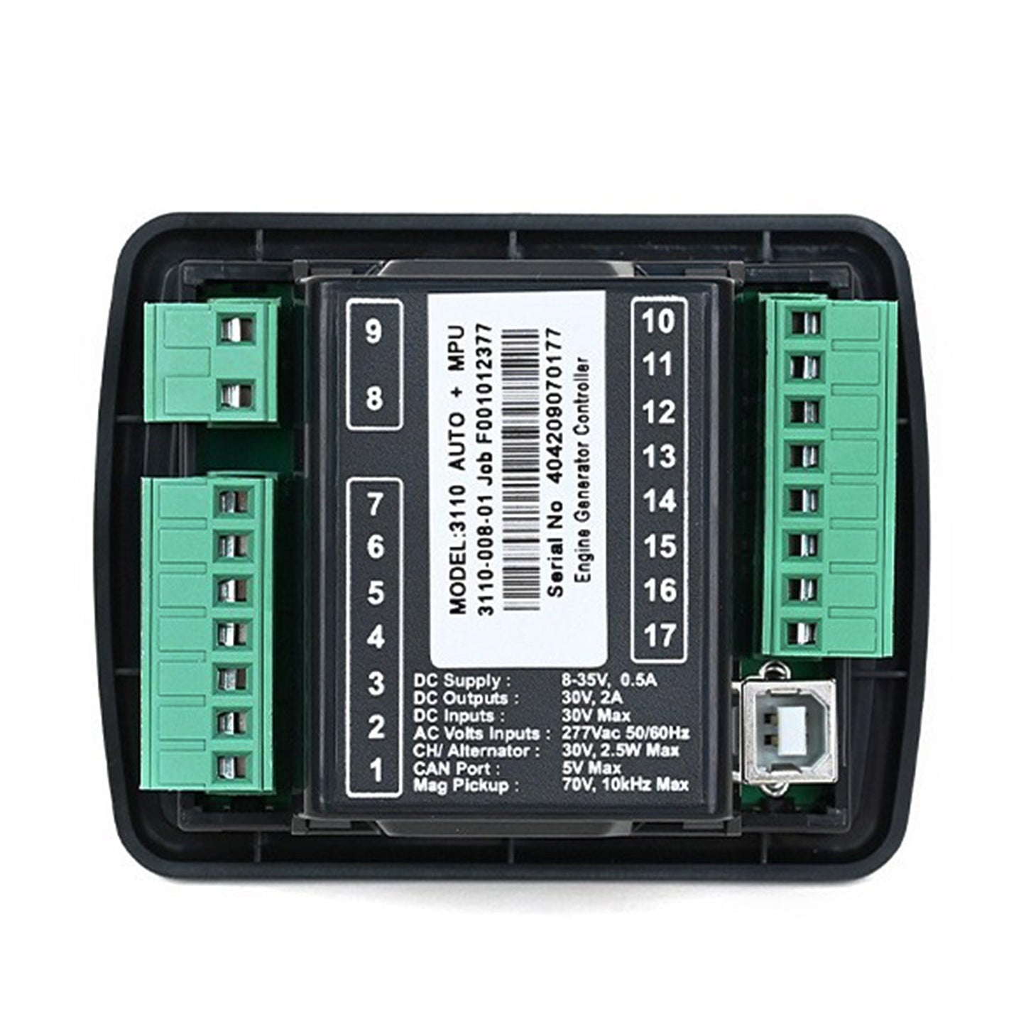 Modulo di controllo avvio automatico DSE3110 MPU per controller generatore di acque profonde