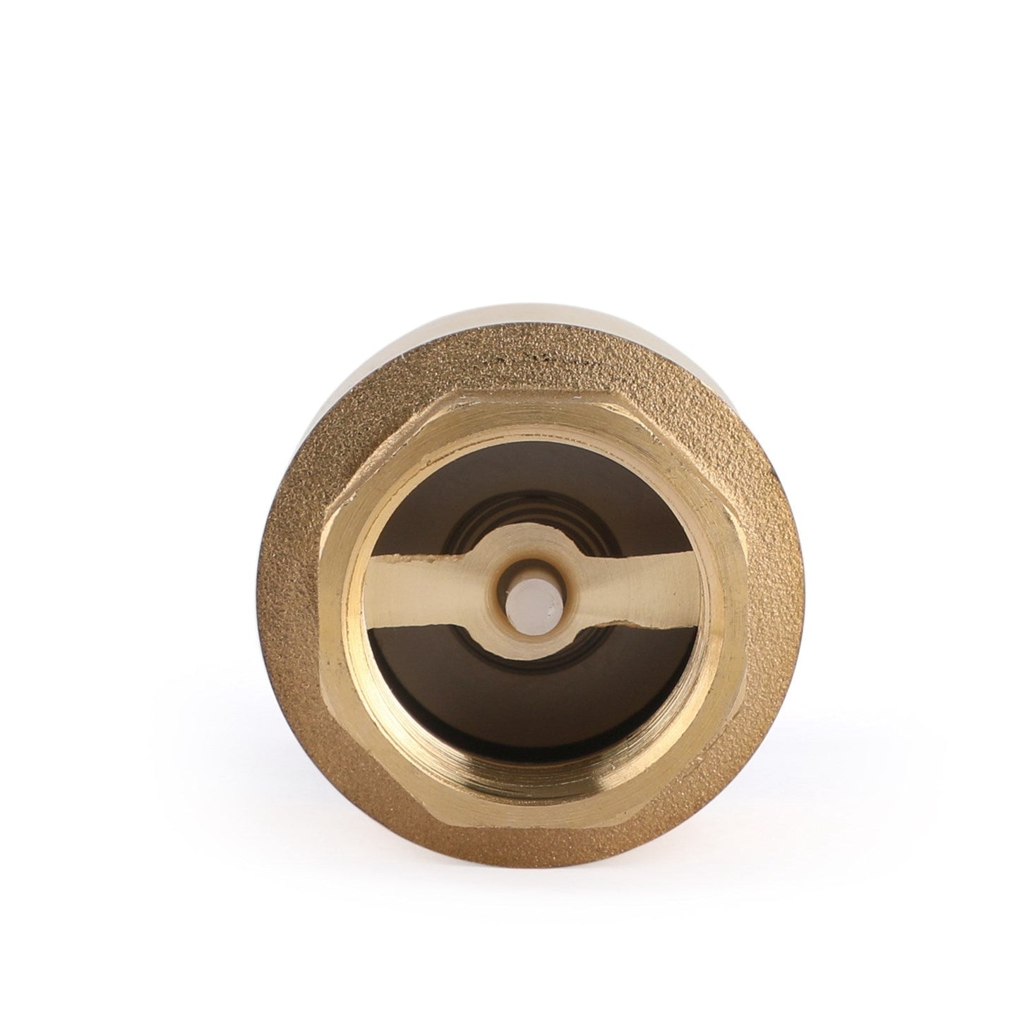 3/4" NPT valvola di fondo in linea di ritegno in ottone caricata a molla con filtro 200 PSI