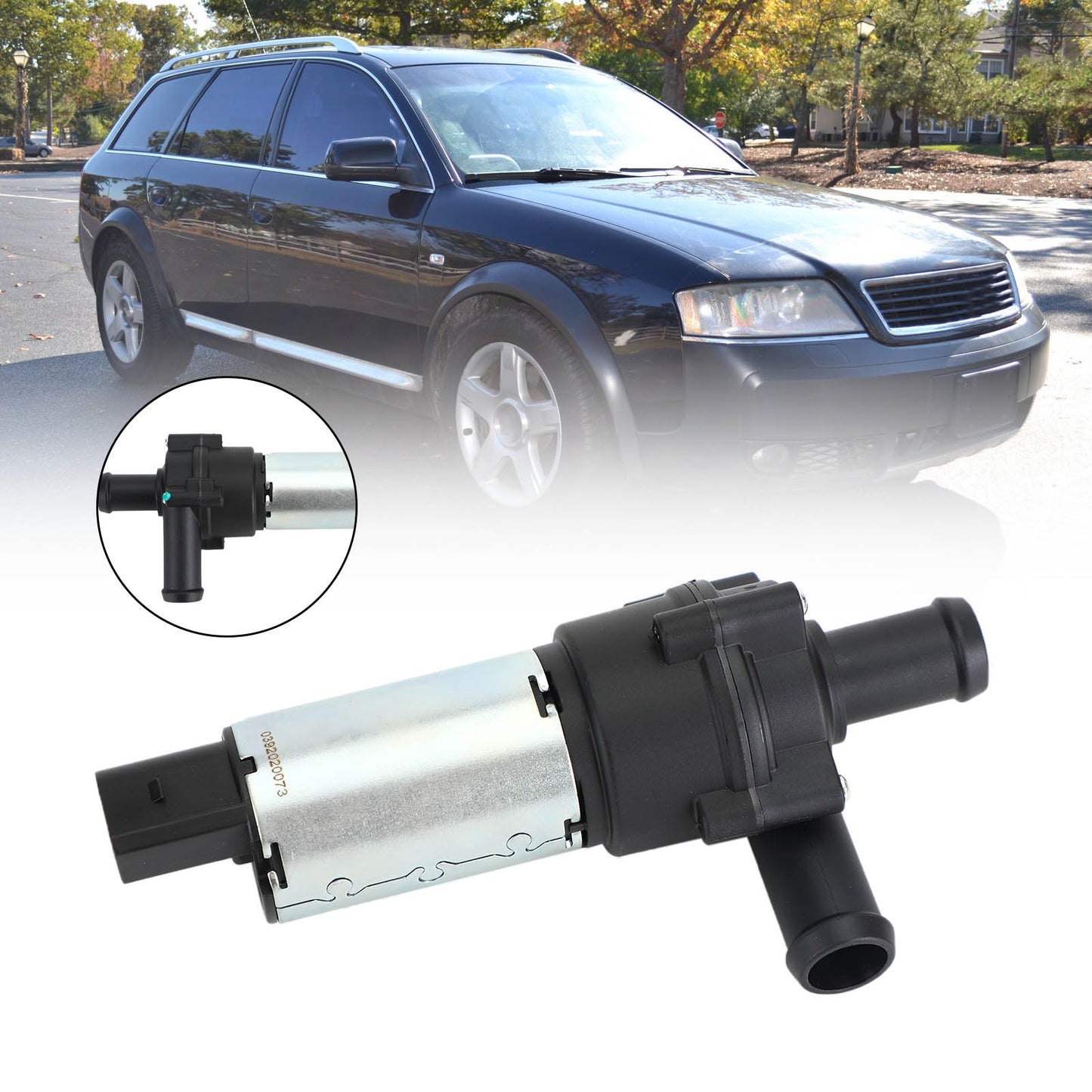 Motore Ausiliario Pompa Acqua per VW Eurovan Golf Porsche Cayenne Audi 0392020073 Generico