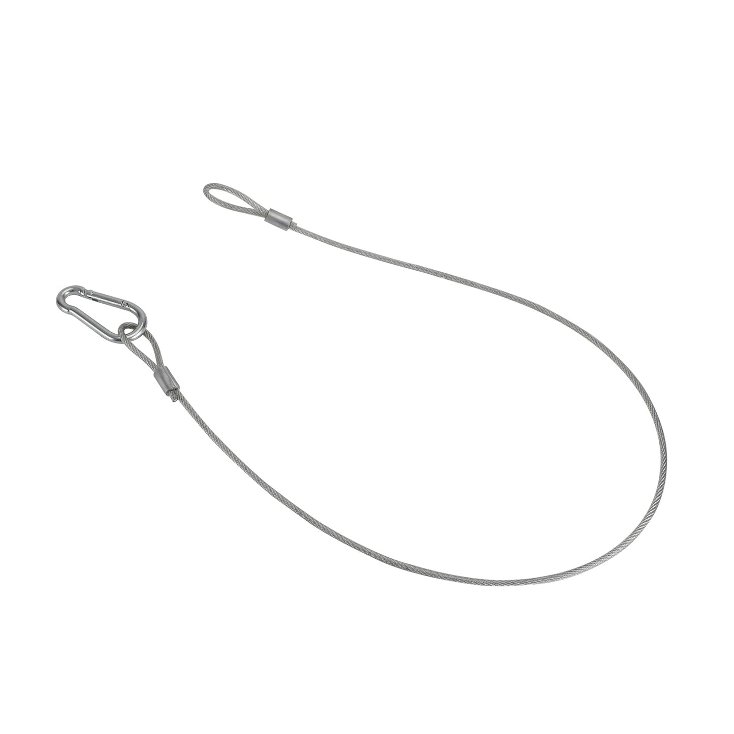 1/5/10Pcs 26.4"Cavo di sicurezza di sicurezza in filo di acciaio per luce da palcoscenico con morsetto Par Light