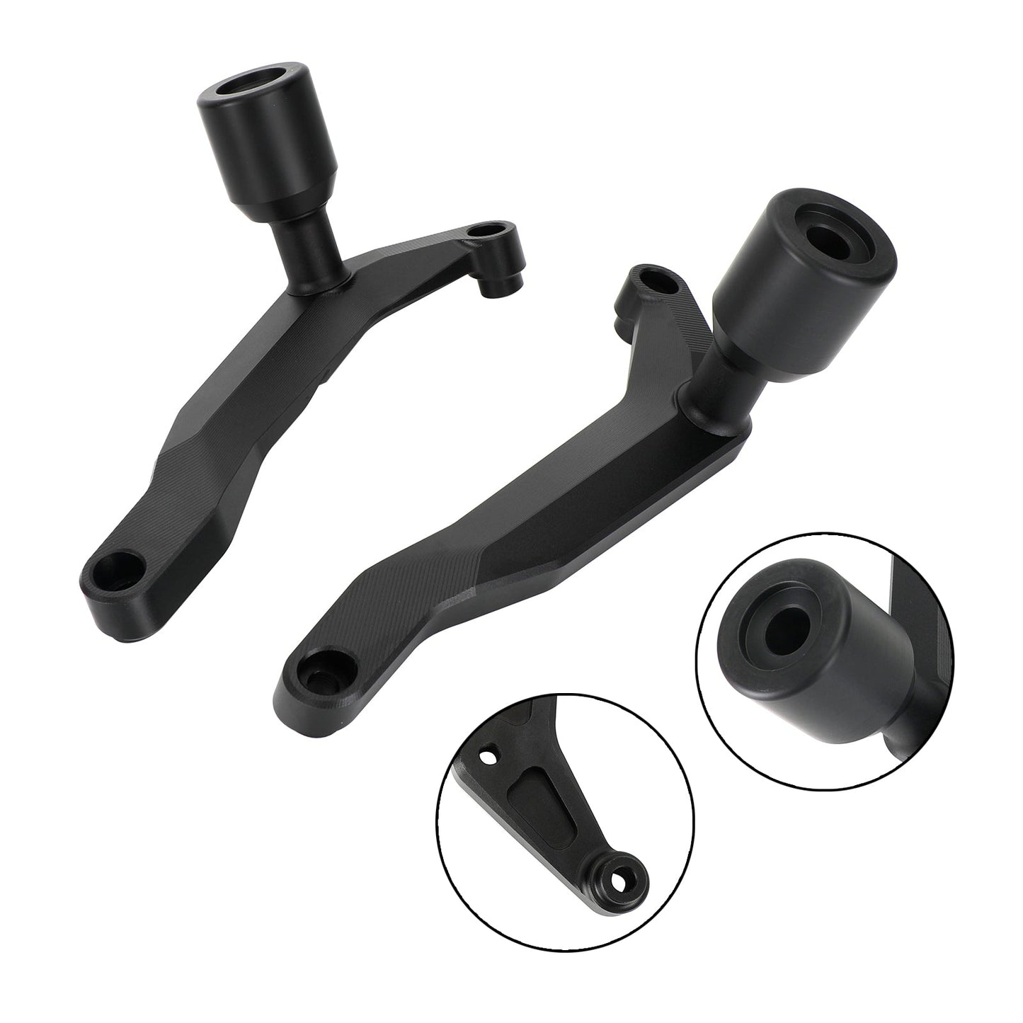 Crash Bobbins Protector Sliders in alluminio adatto per Ducati Monster 950 937 21-22 Fedex Express generico
