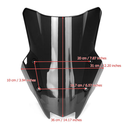 Parabrezza Parabrezza Protezione Parabrezza per KAWASAKI Z1000SX 2020 Generico