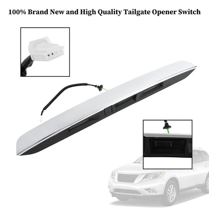 2013-2015 Nissan Pathfinder Sense Sport Utility 4 porte 3.5L Maniglia per portellone posteriore cromata 90810-9PG0A Fedex Express