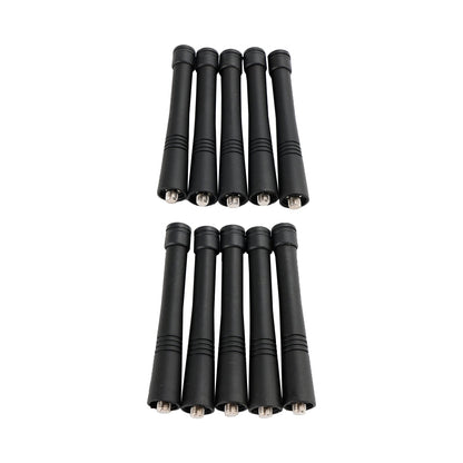 1x/10x Antenna corta e spessa per autoradio VHF Antenna da 90 mm adatta per GP88