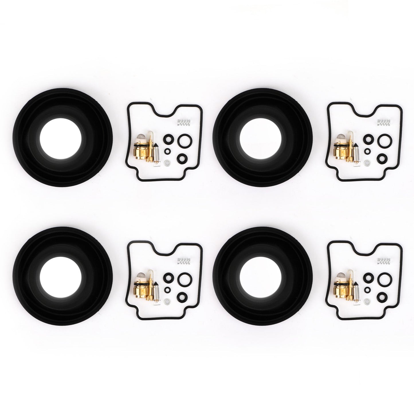 Kit riparazione carburatore pistone diaframma in gomma per Bandit GSF1200 GSF1200S 01-05 Generico