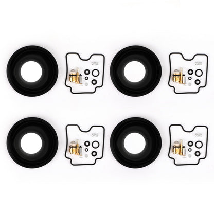 Kit riparazione carburatore pistone diaframma in gomma per Bandit GSF1200 GSF1200S 01-05 Generico