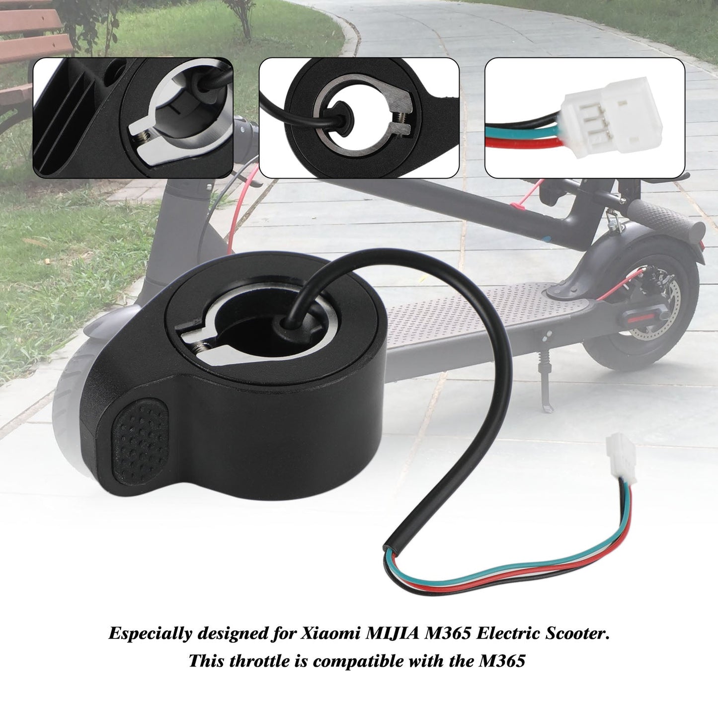 Acceleratore per scooter elettrico Acceleratore dell'acceleratore per Xiaomi M365