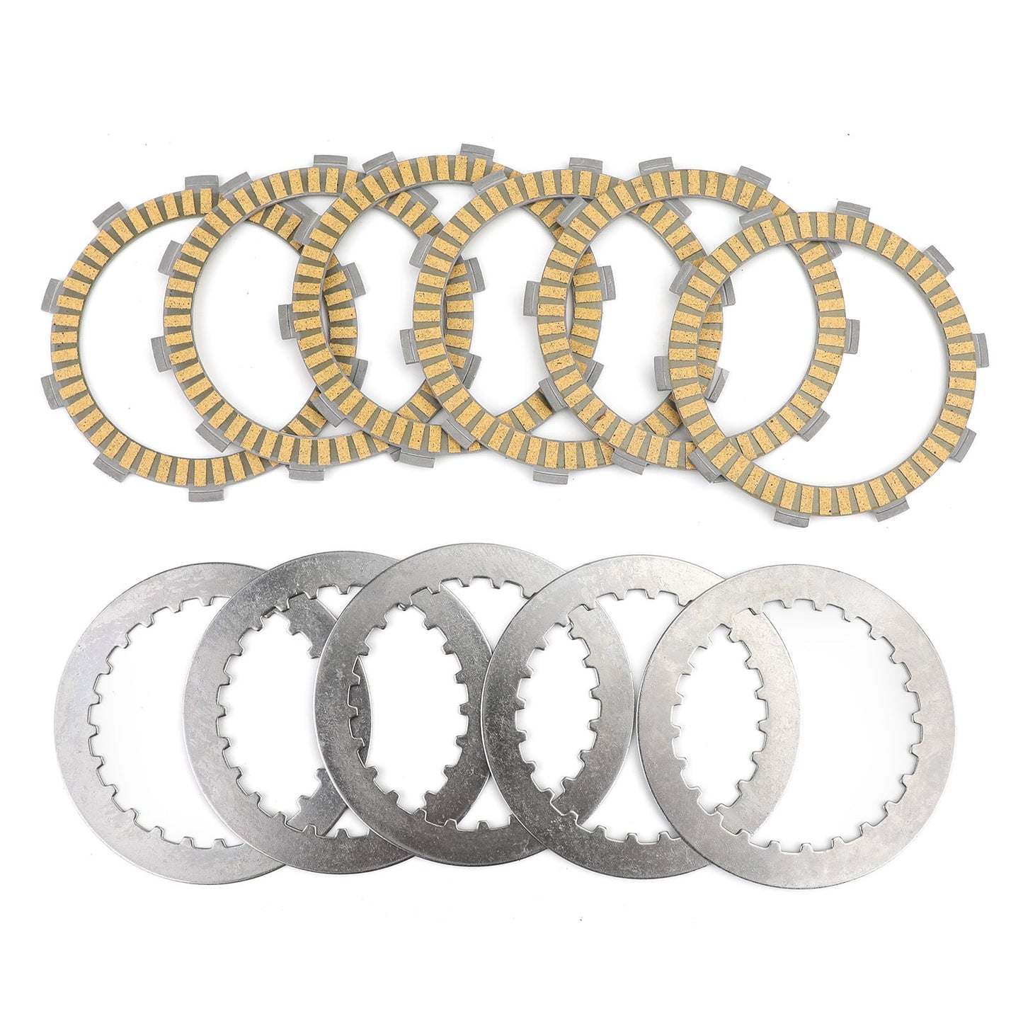 Kit frizione in ferro e dischi di attrito adatti per Honda TRX300 TRX350 TRX400FW TRX450S Generico