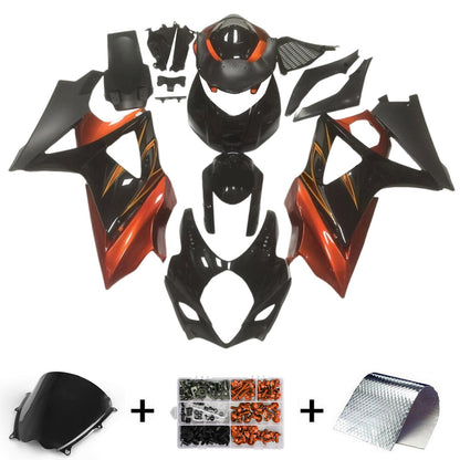 Amotopart Suzuki GSXR1000 2007-2008 K7 Kit carena Carrozzeria Plastica ABS